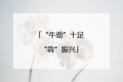 “牛劲”十足“犇”振兴