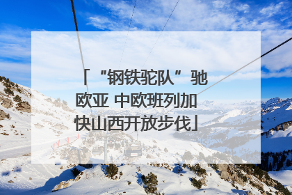 “钢铁驼队”驰欧亚 中欧班列加快山西开放步伐