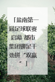 盐南第一届足球联赛启幕 都市集团铆足干劲拼“双赢”