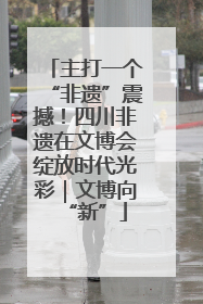 主打一个“非遗”震撼！四川非遗在文博会绽放时代光彩｜文博向“新”