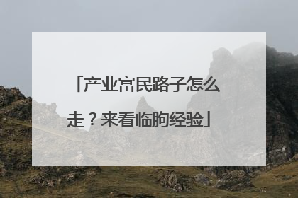 产业富民路子怎么走？来看临朐经验