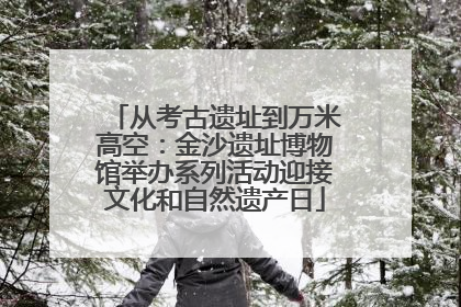从考古遗址到万米高空：金沙遗址博物馆举办系列活动迎接文化和自然遗产日
