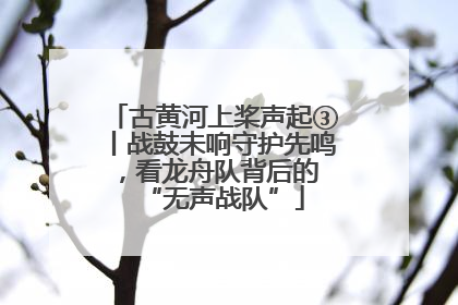 古黄河上桨声起③丨战鼓未响守护先鸣，看龙舟队背后的 “无声战队”