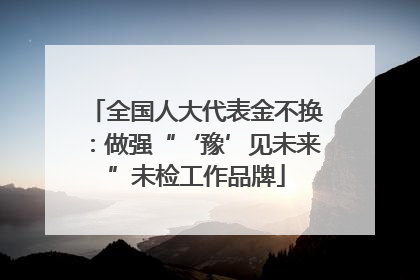 全国人大代表金不换：做强“‘豫’见未来”未检工作品牌