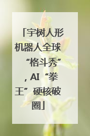 宇树人形机器人全球“格斗秀”，AI“拳王”硬核破圈