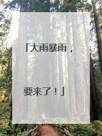 大雨暴雨,要来了!
