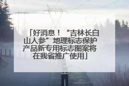 好消息！“吉林长白山人参”地理标志保护产品新专用标志图案将在我省推广使用