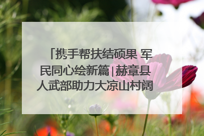 携手帮扶结硕果 军民同心绘新篇∣赫章县人武部助力大凉山村阔步乡村振兴路