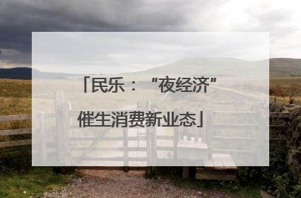 民乐：“夜经济”催生消费新业态