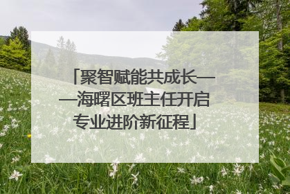 聚智赋能共成长——海曙区班主任开启专业进阶新征程