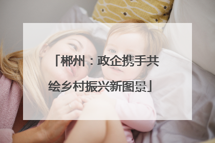 郴州：政企携手共绘乡村振兴新图景