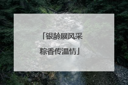 银龄展风采 粽香传温情