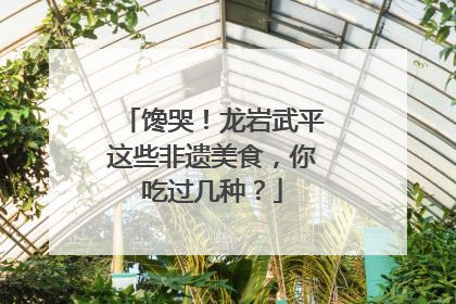 馋哭！龙岩武平这些非遗美食，你吃过几种？