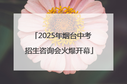2025年烟台中考招生咨询会火爆开幕