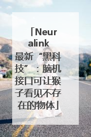 Neuralink最新“黑科技”：脑机接口可让猴子看见不存在的物体